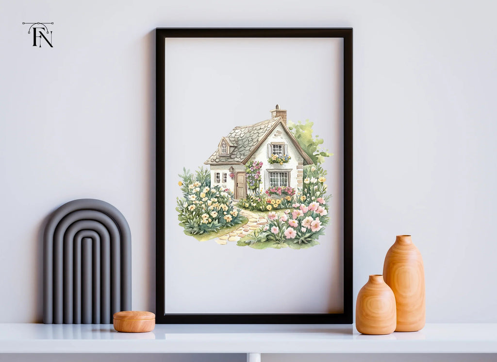 Charming Cottage Clipart Bundle