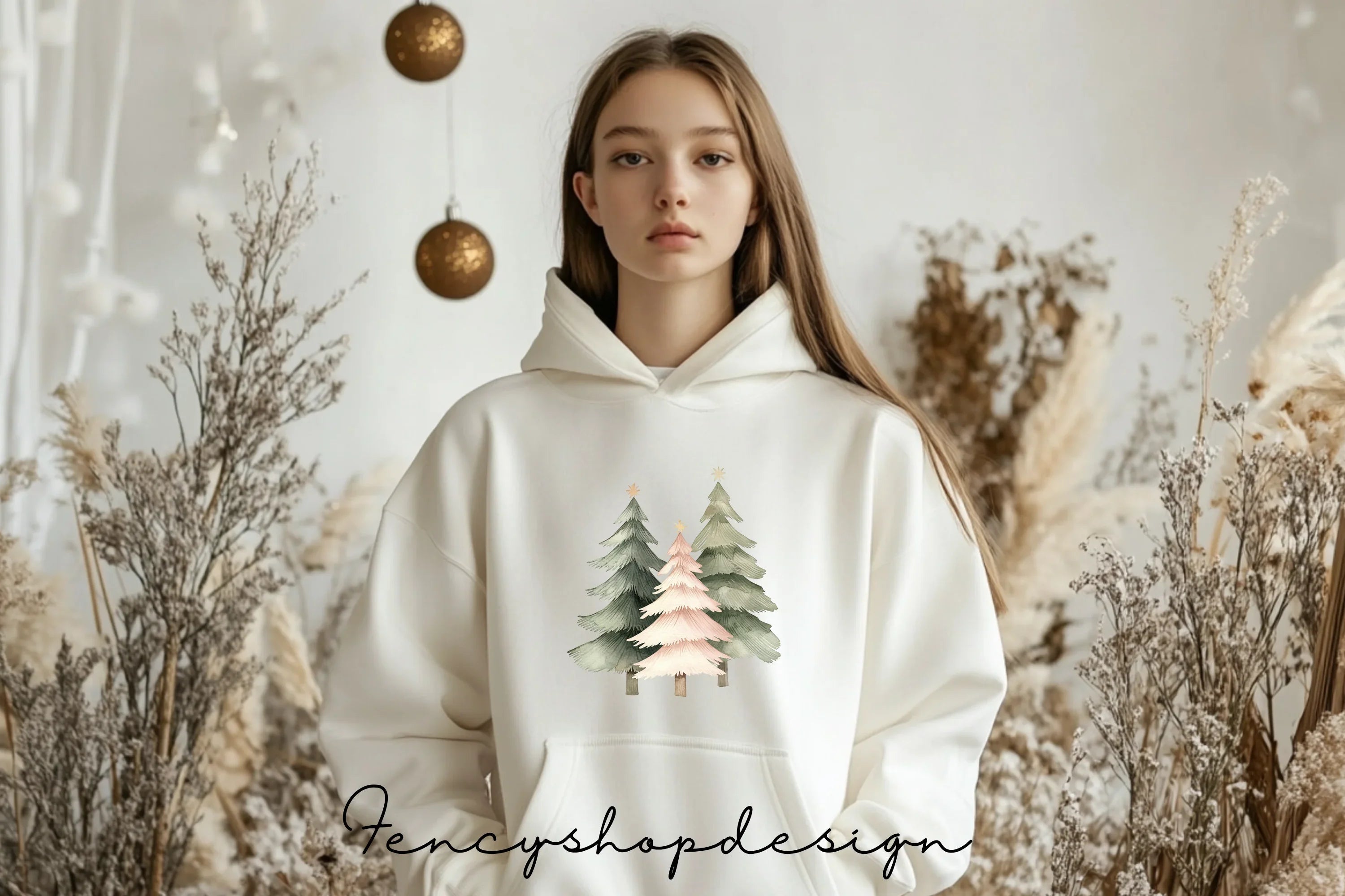 Christmas Tree Clipart Bundle
