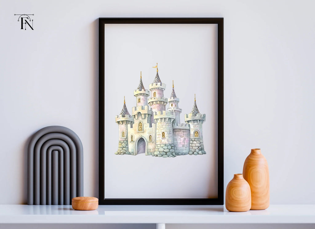 Fairytale Castle Clipart Bundle