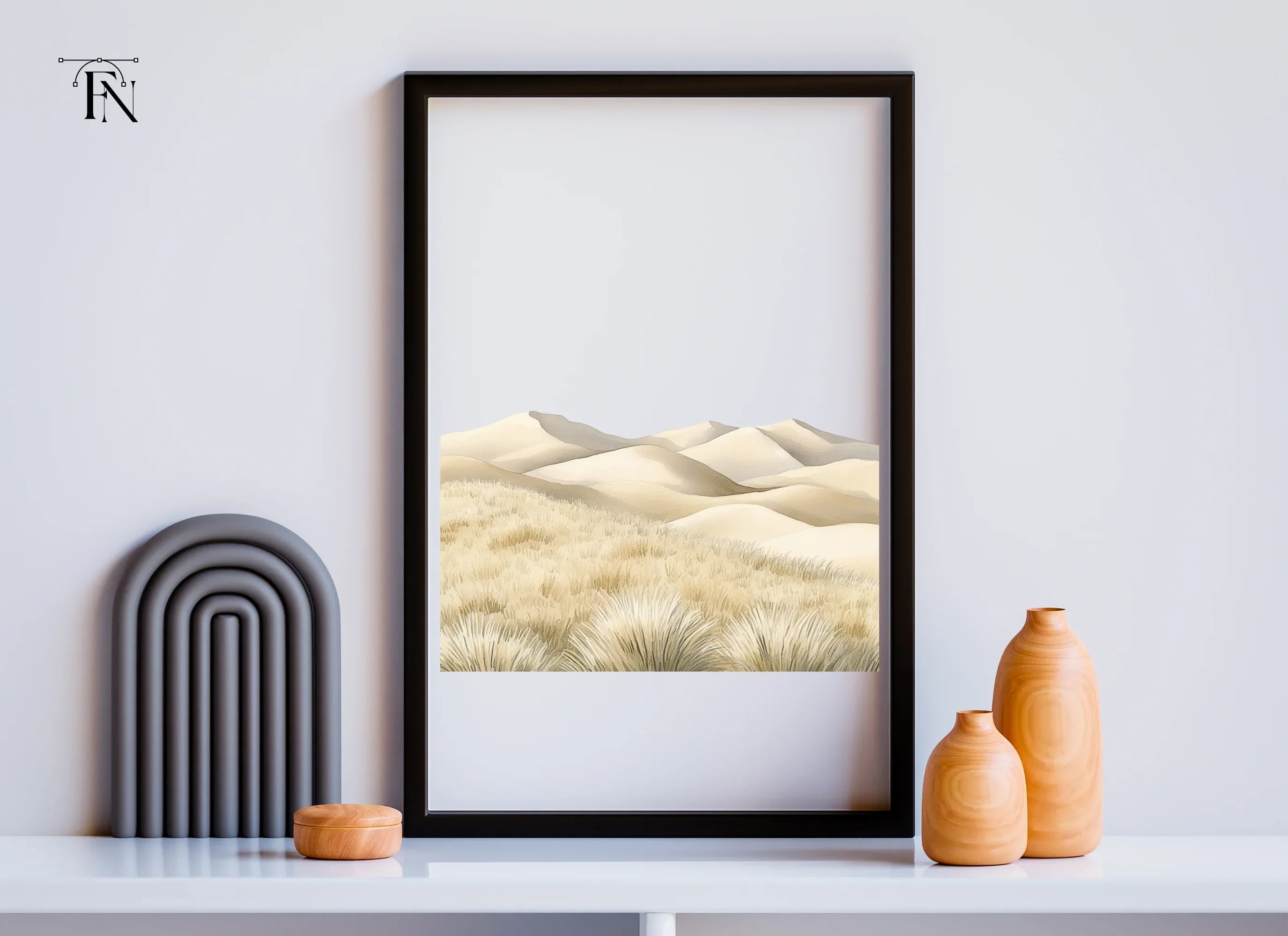 Desert Landscape Clipart Bundle