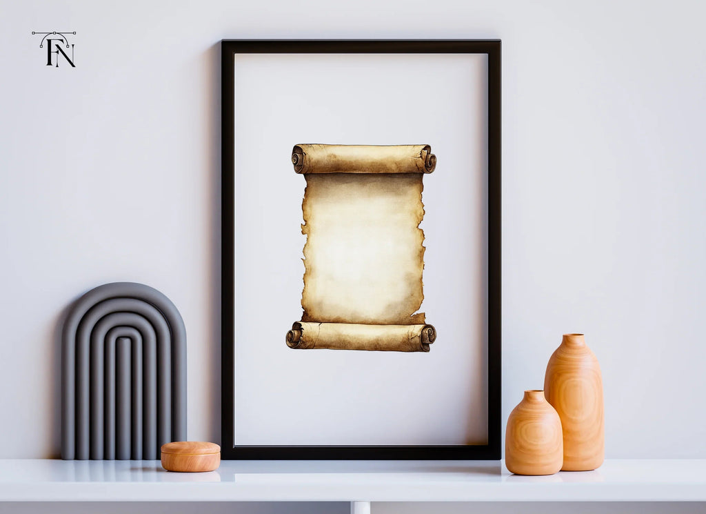 Vintage Scroll Clipart Bundle