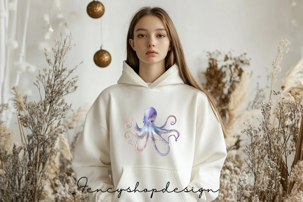Vibrant Octopus Clipart Bundle