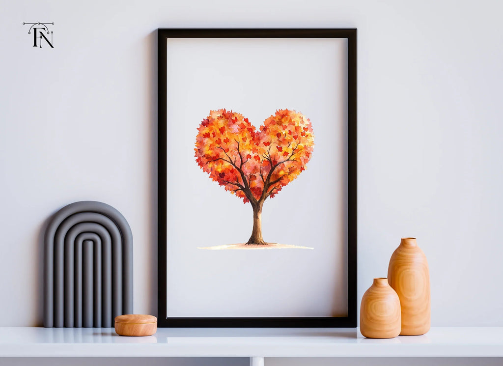 Heart Tree Clipart Bundle