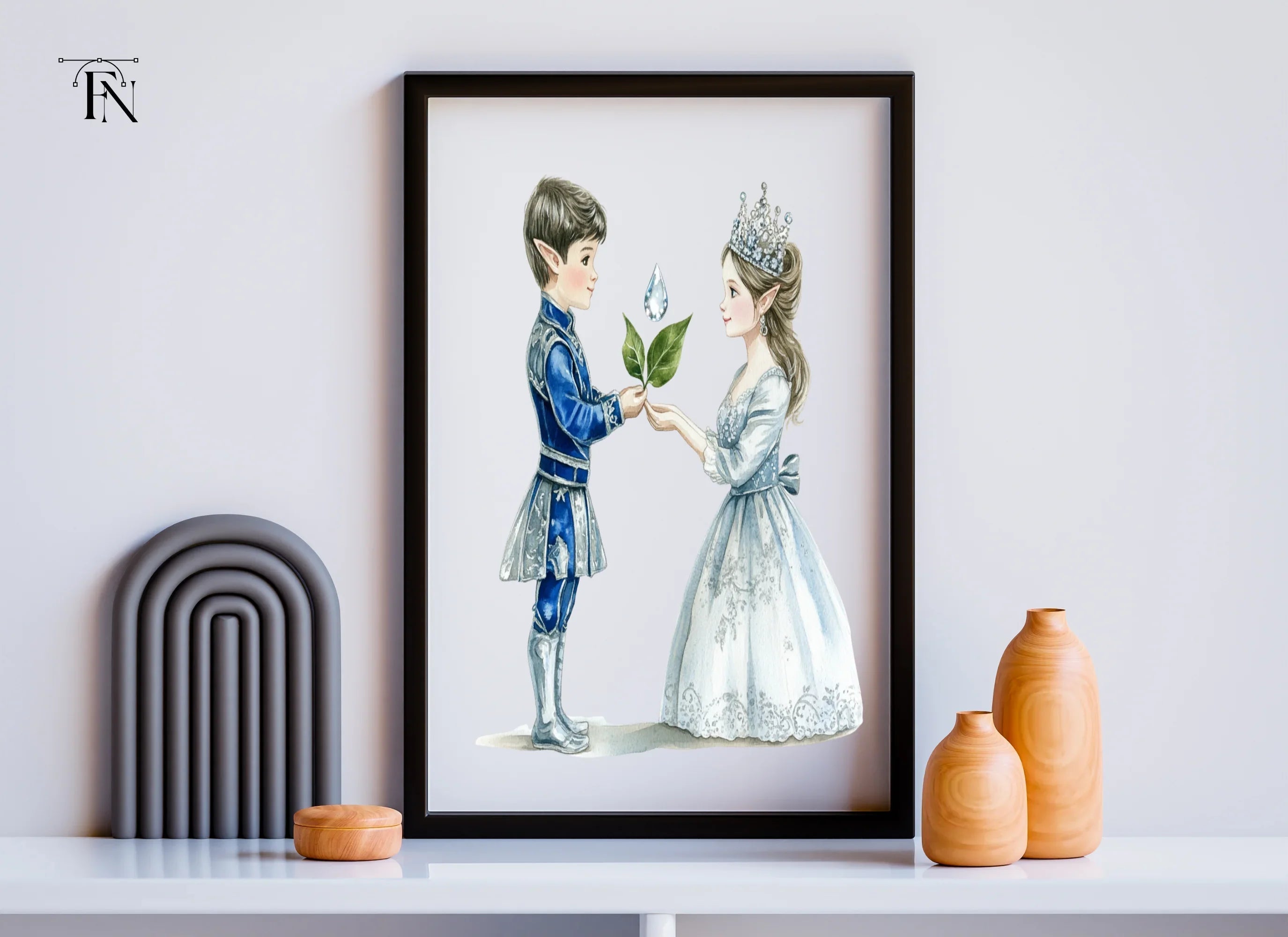 Winter Fairy Tale Clipart Bundle