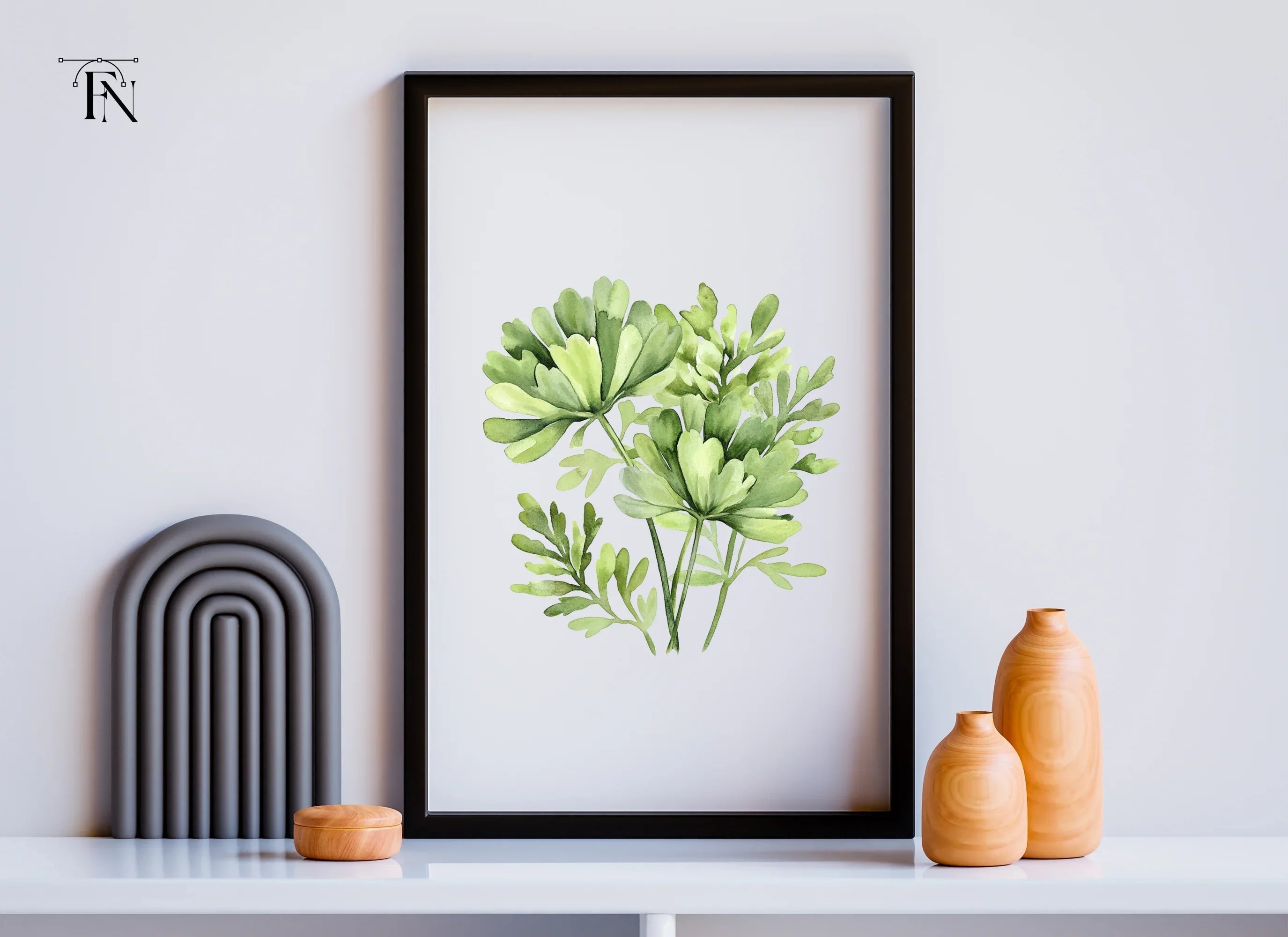 Greenery Clipart Bundle