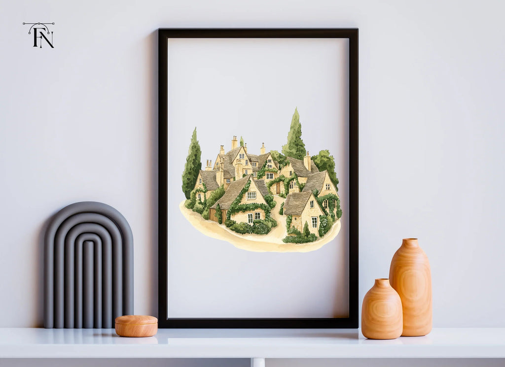 Charming English Village Clipart Bundle