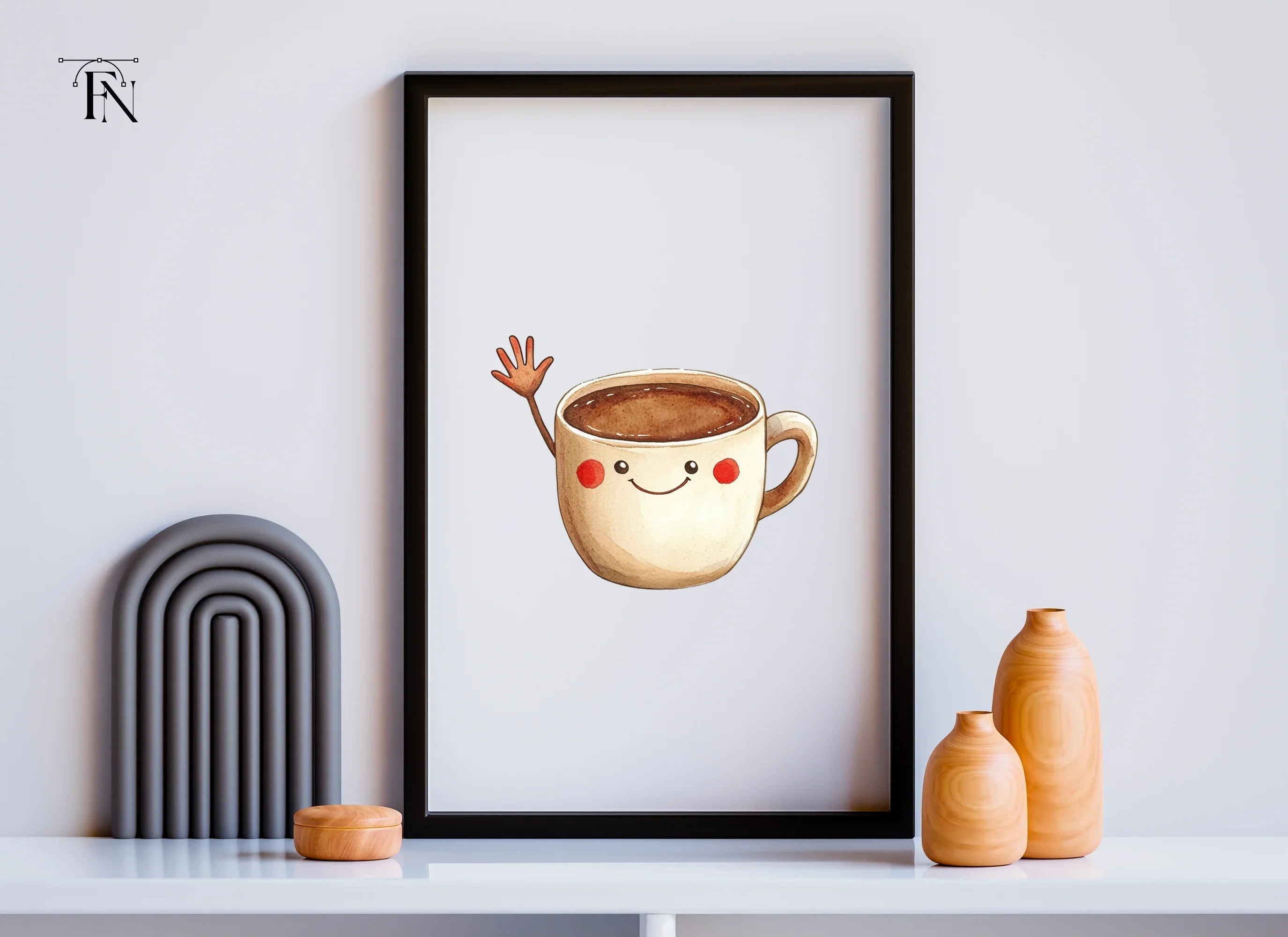 Waiving Coffee Cup Bundle