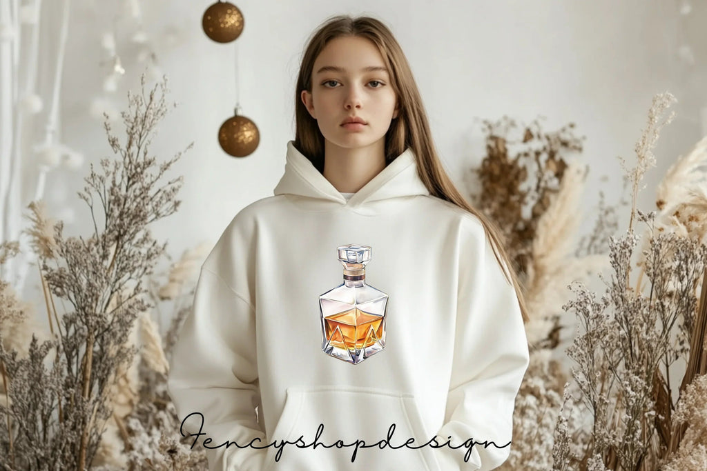 Whiskey Decanter Clipart Bundle
