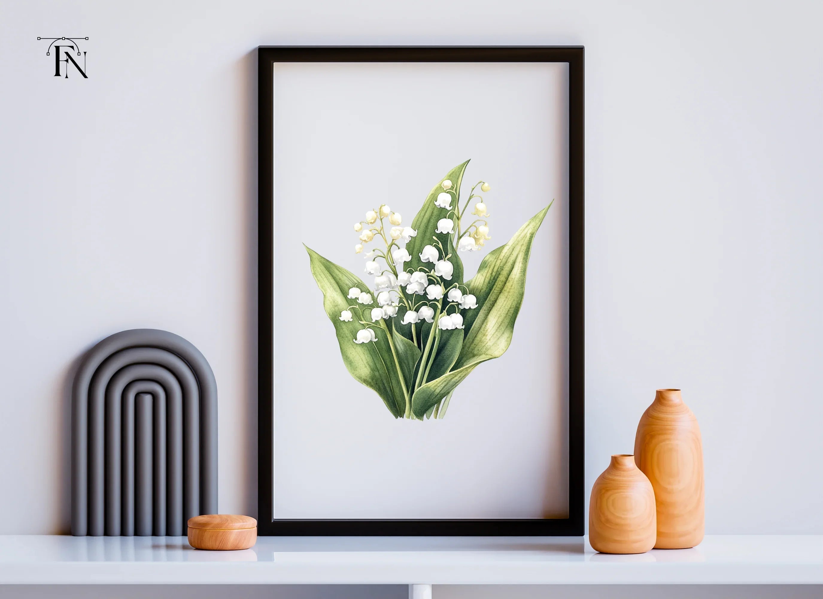 Lily of the Valley Clipart Bundle