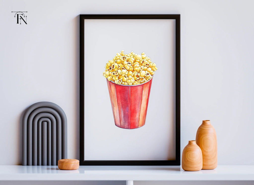 Delicious Popcorn Clipart Bundle