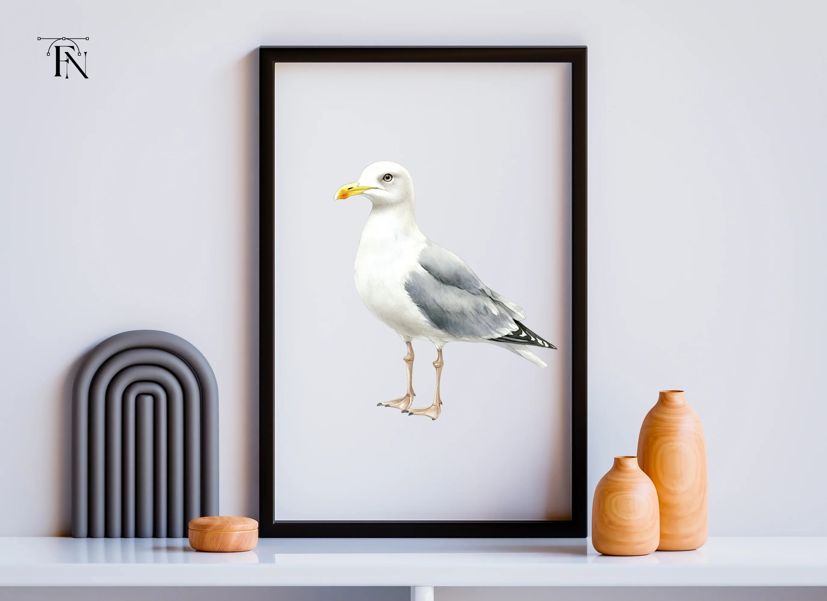 Vibrant Seagull Clipart Bundle