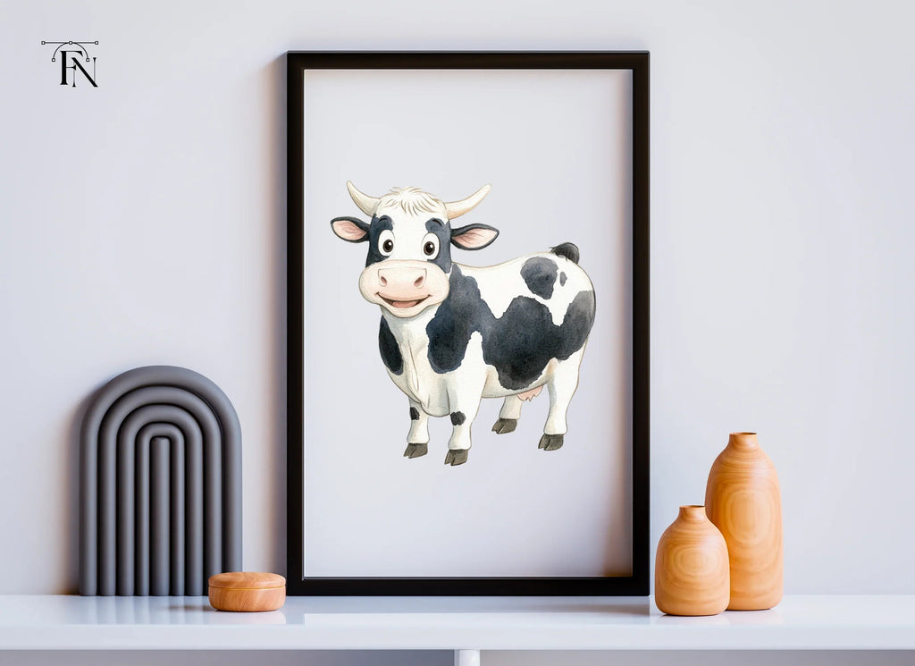 Cute Cow Clipart Bundle