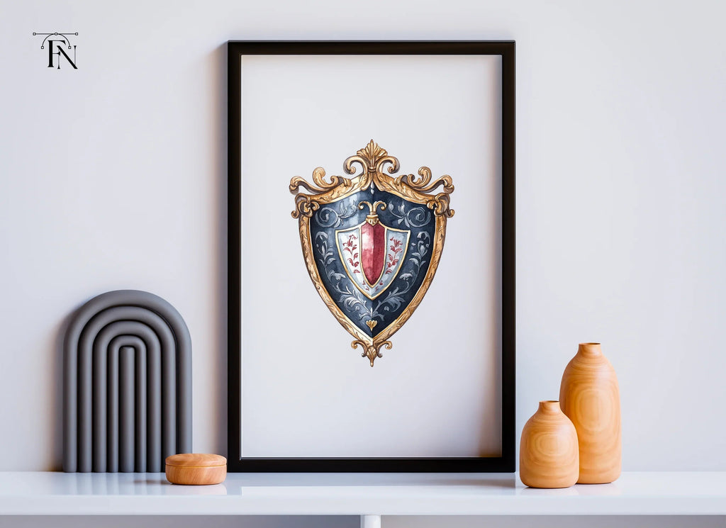 Elegant Royal Crests Clipart Bundle