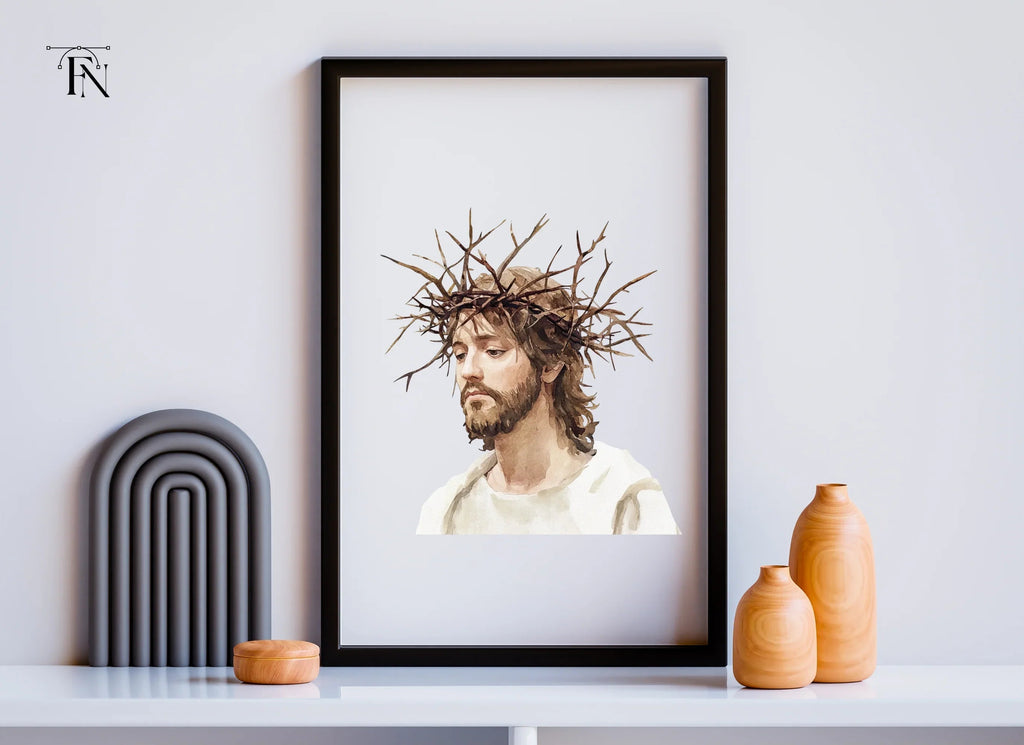Jesus Christ Crown of Thorns Clipart Bundle