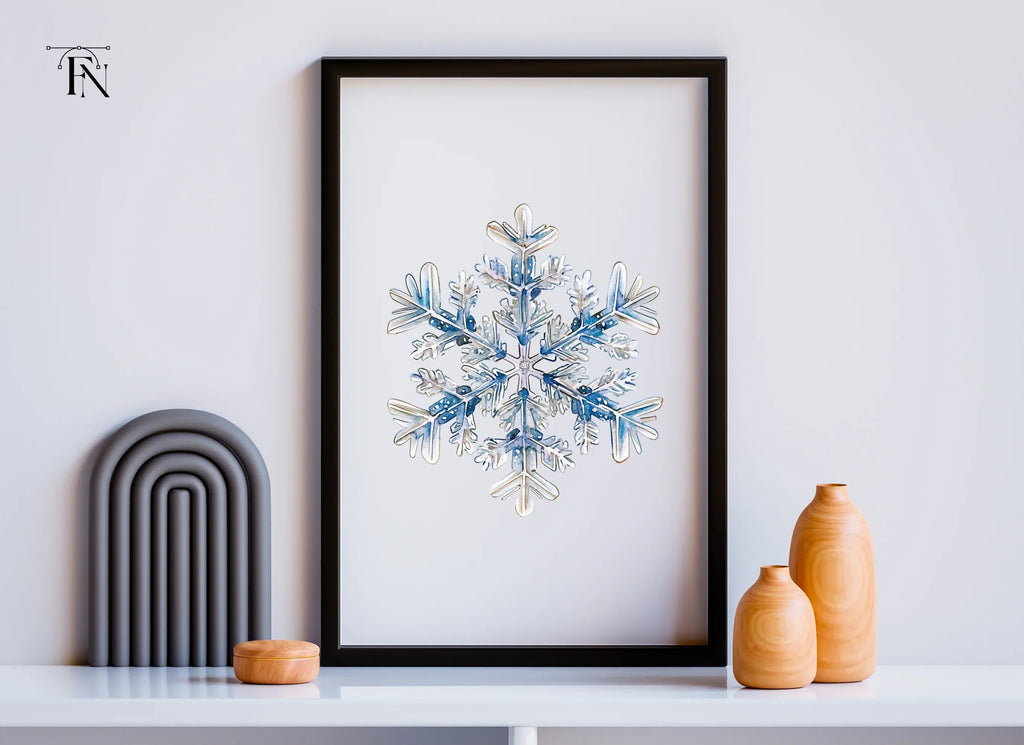 Snowflake Clipart Bundle