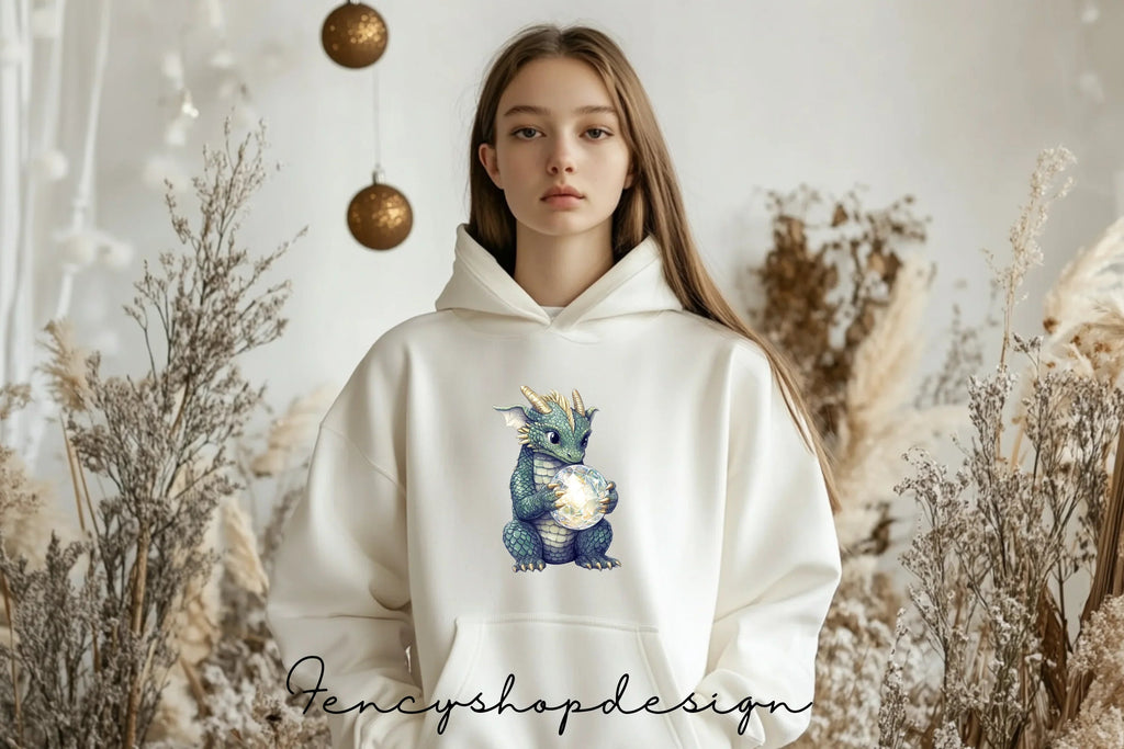 Fantasy Dragon and Unicorn Clipart Bundle