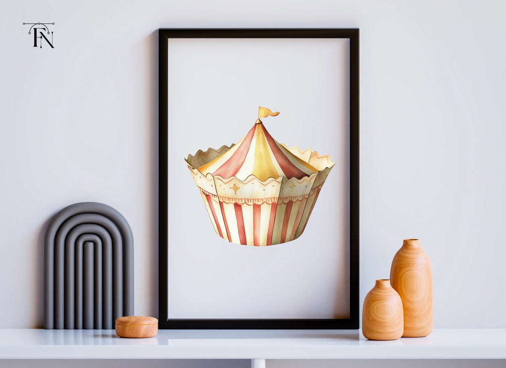 Circus Tent Clipart Bundle