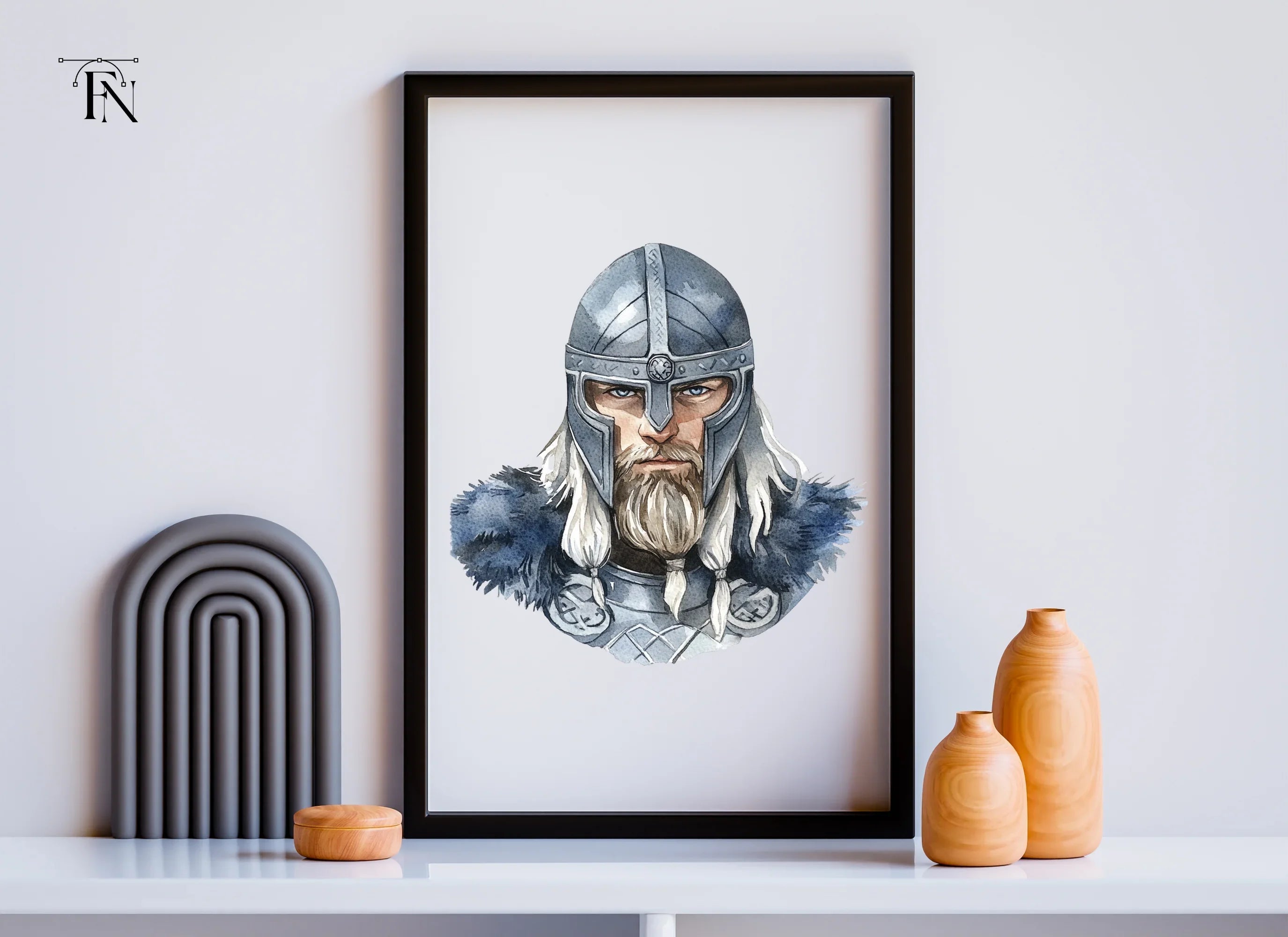 Viking Warrior Clipart Bundle