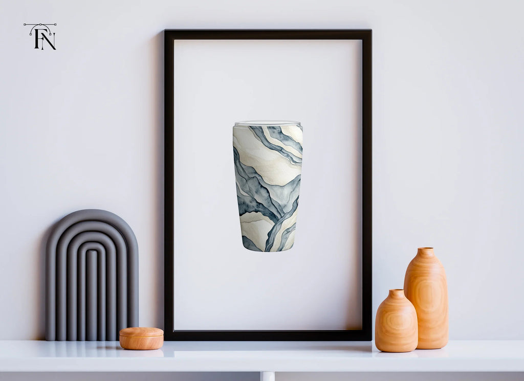 Elegant Marble Tumbler Clipart Bundle