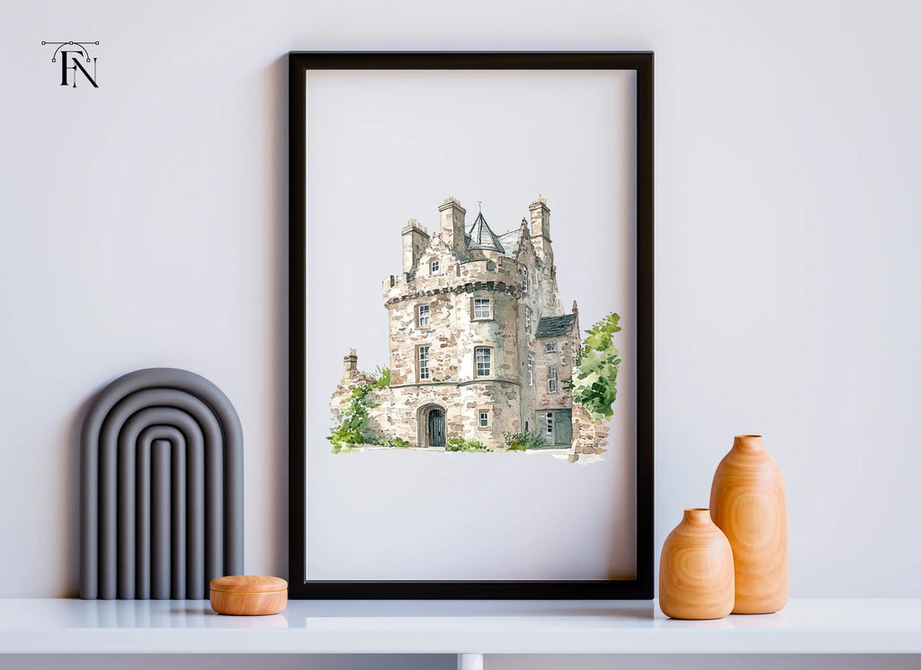 Scottish Castles Clipart Bundle