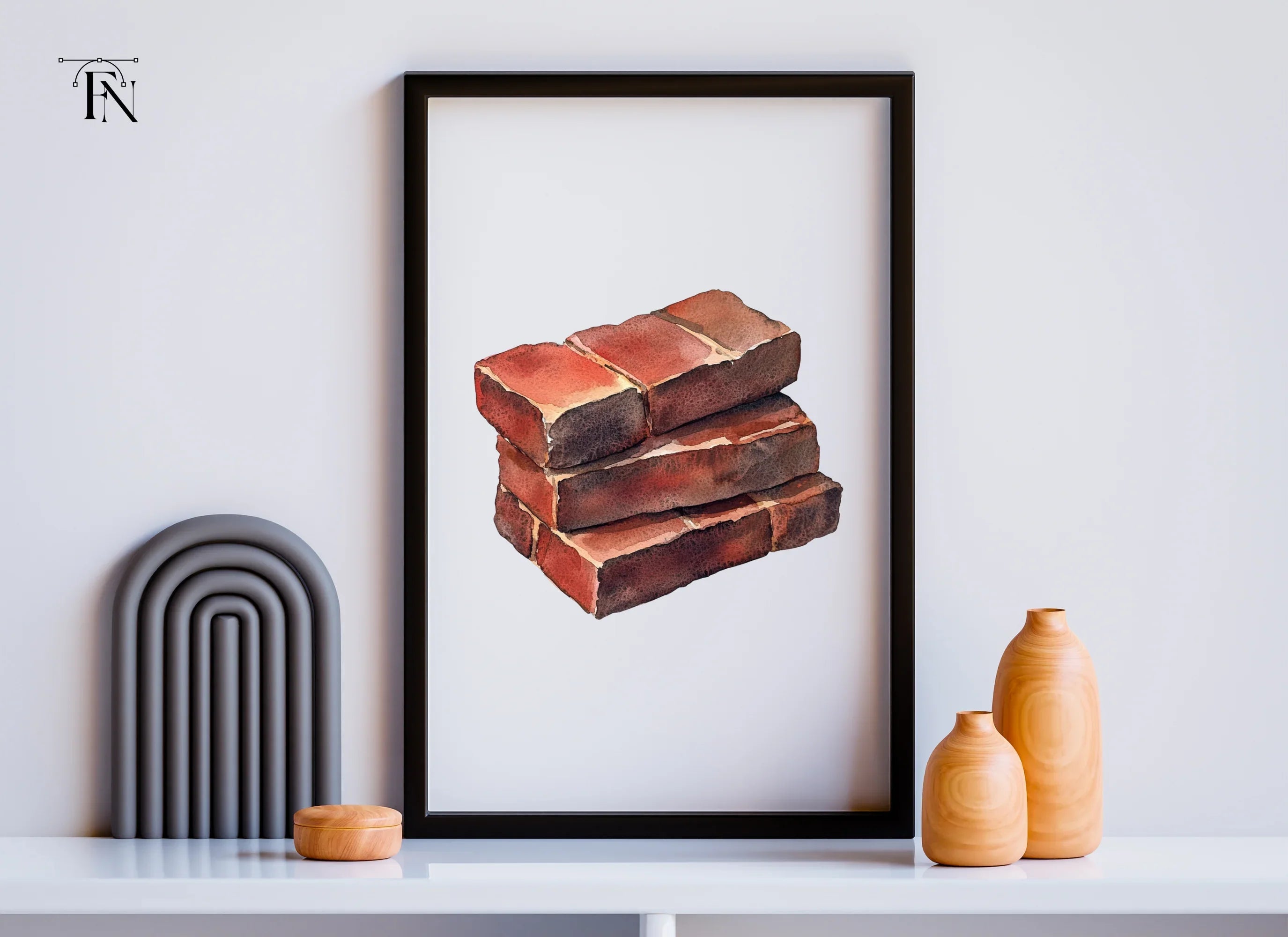 Brick Stacks Clipart Bundle