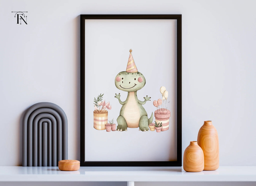 Sweet Baby Dinosaur Party Clipart Bundle