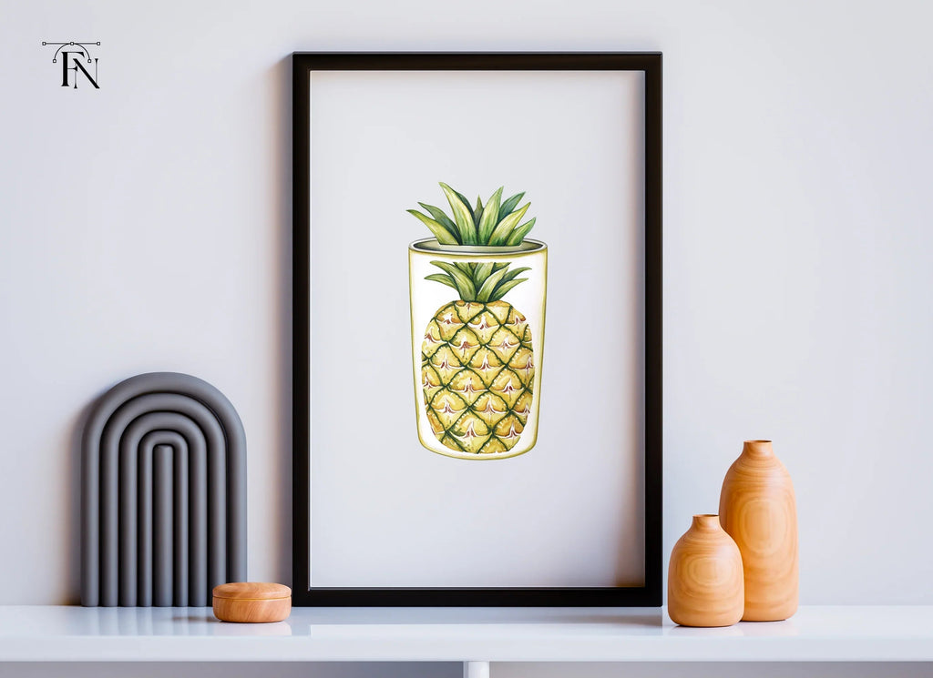 Pineapple Tumbler Clipart Bundle