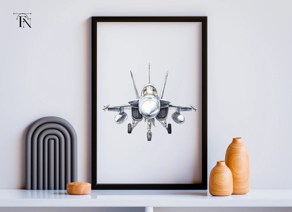 Military Fighter Jets Clipart Bundle