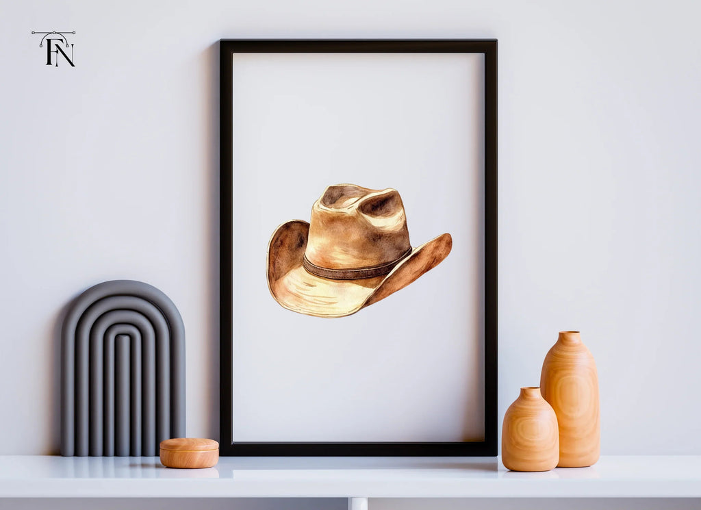 Rustic Cowboy Hats Clipart Bundle