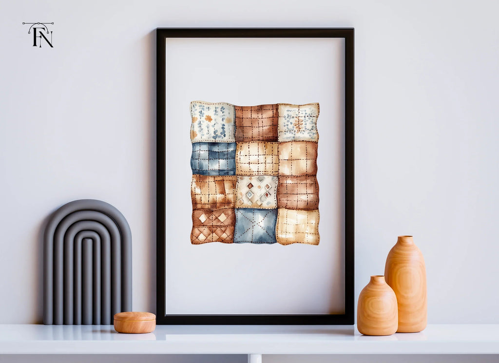 Patchwork Quilts Clipart Bundle