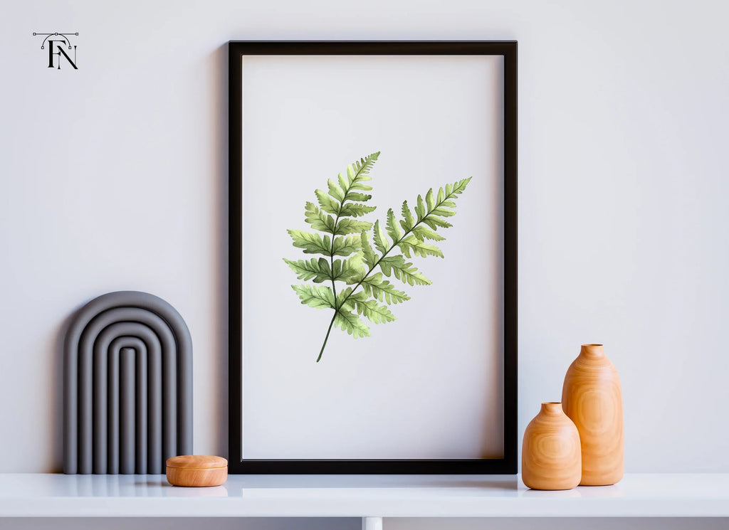 Fern Leaf Clipart Bundle