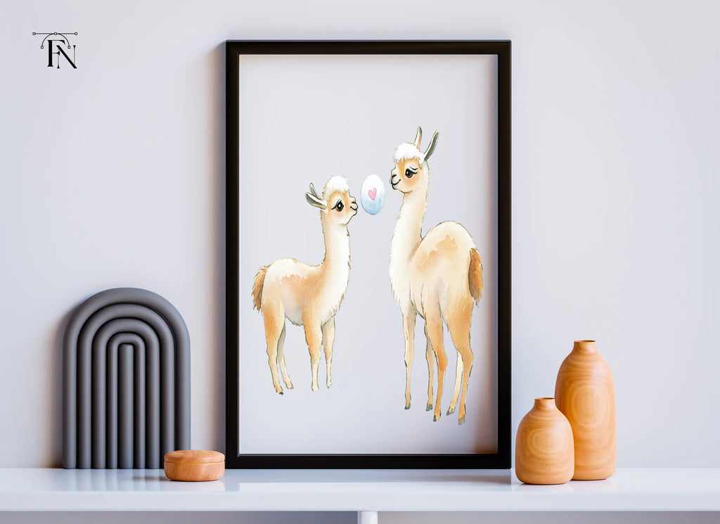 Playful Llama Clipart Bundle