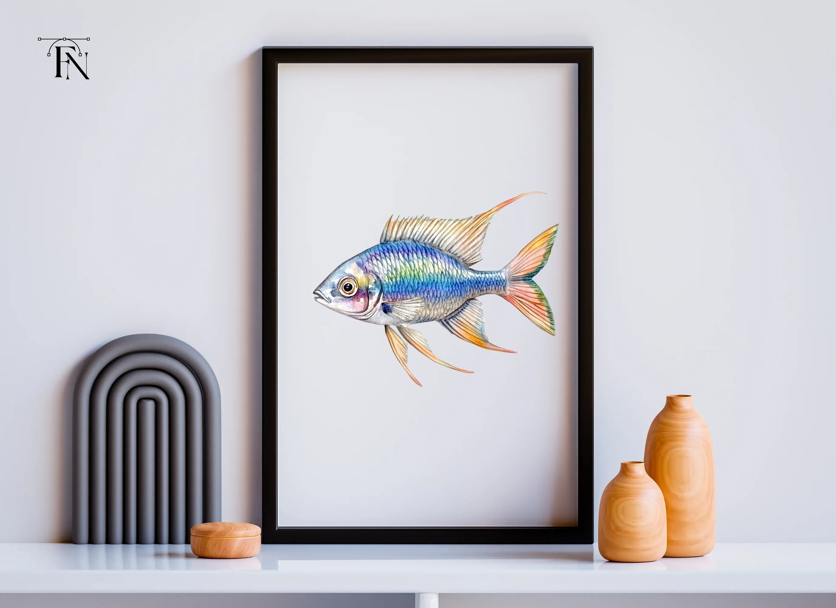 Vibrant Fish Clipart Bundle