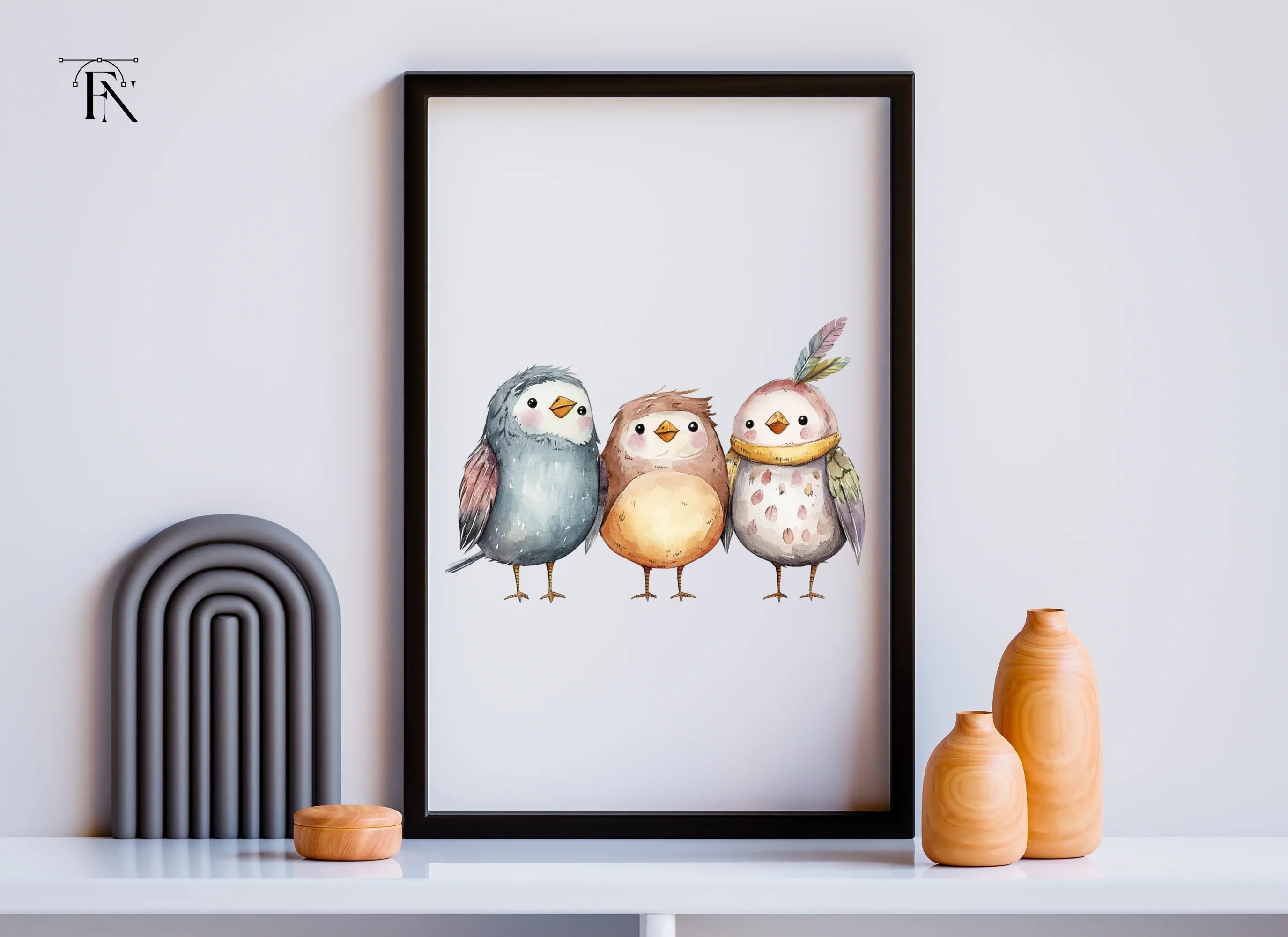 Cute Birds Clipart Bundle
