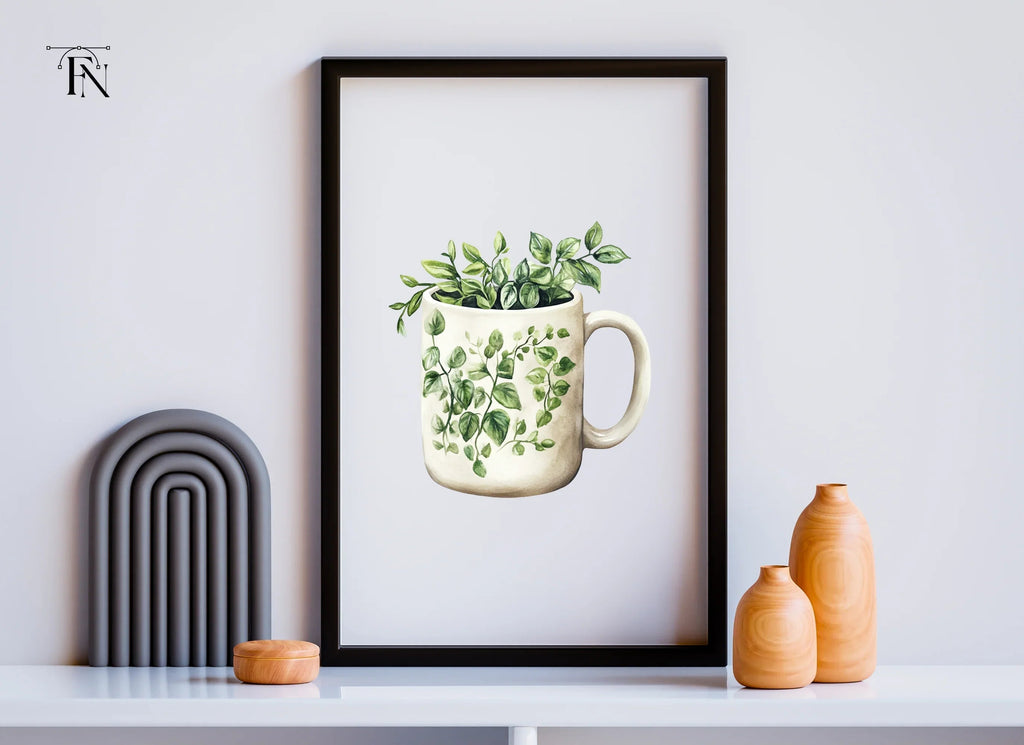 Green Vine Plant Clipart Bundle