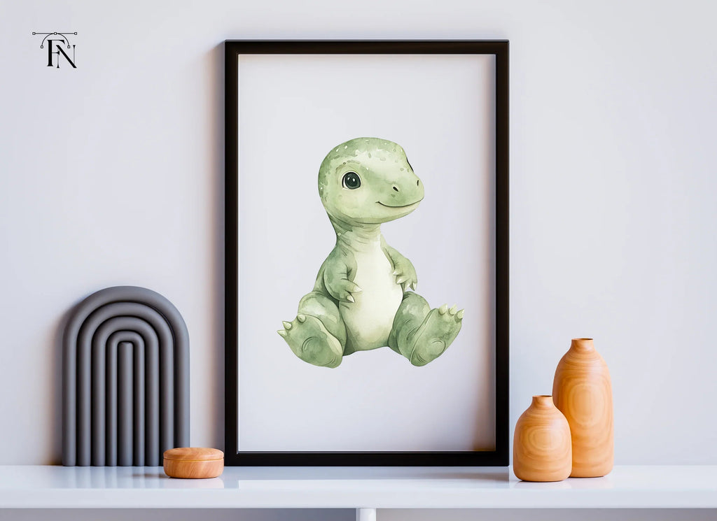 Cute Baby Dinosaur Clipart Bundle