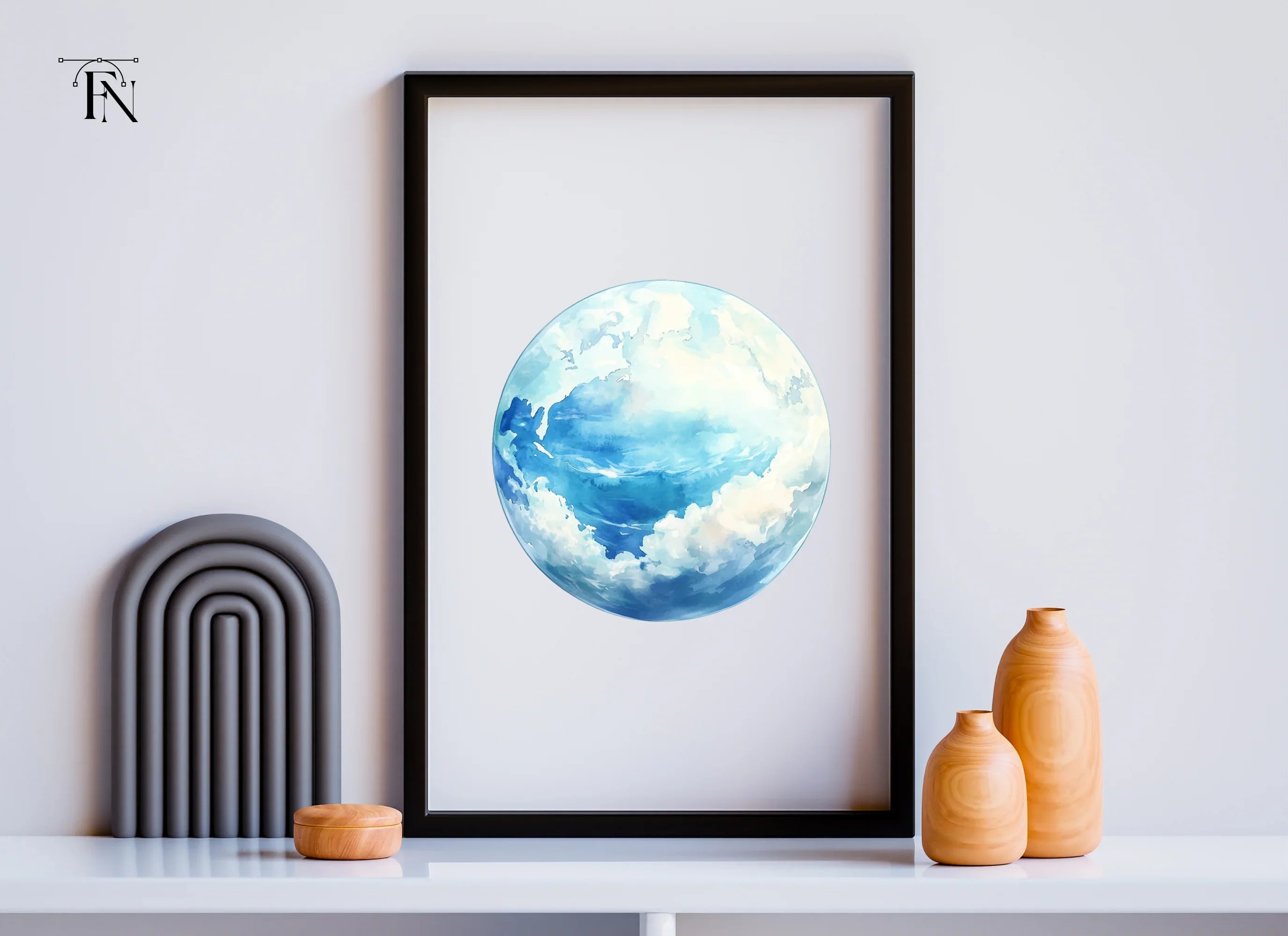Earth Globes Clipart Bundle