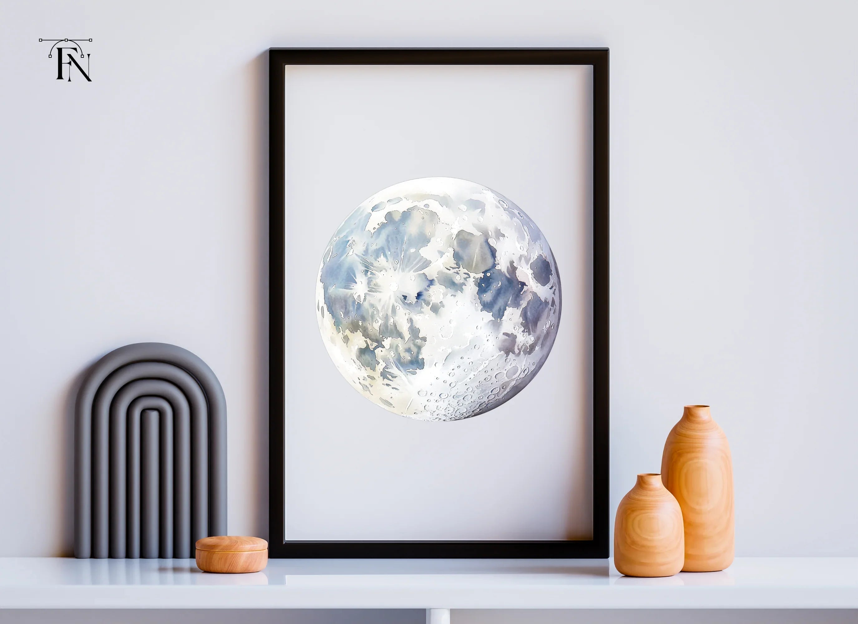 Moon Phases Clipart Bundle