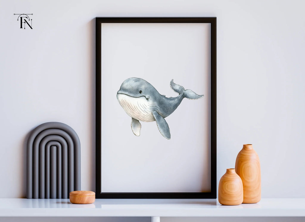 Cute Whale Clipart Bundle