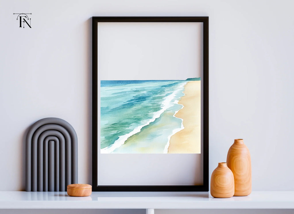 Beach Ocean Waves Clipart Bundle