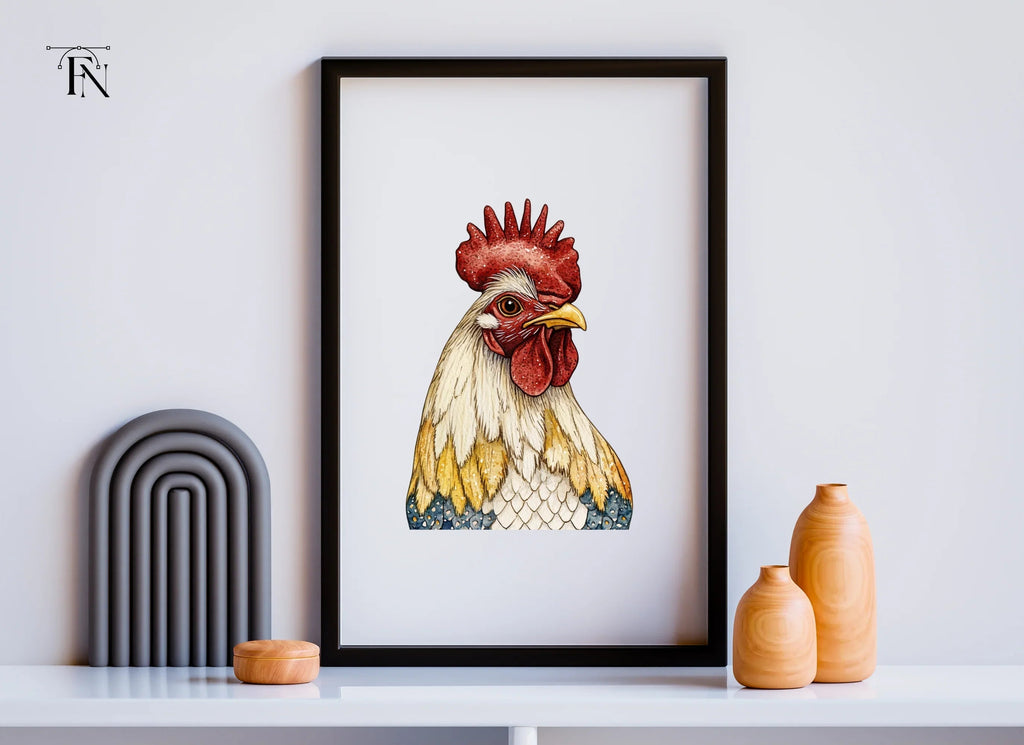 Rooster Clipart Bundle