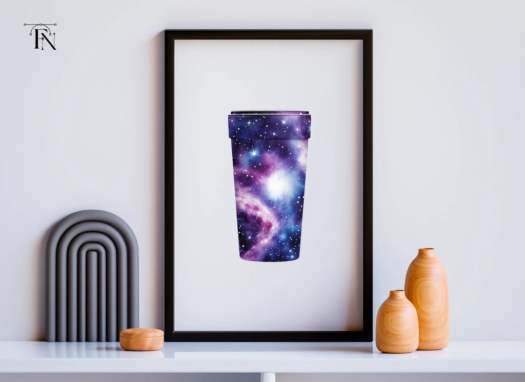 Galaxy Tumbler Clipart Bundle