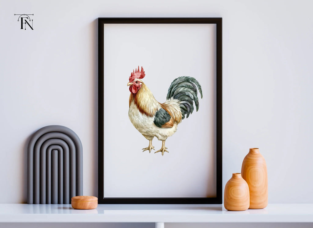 Rooster Clipart Bundle