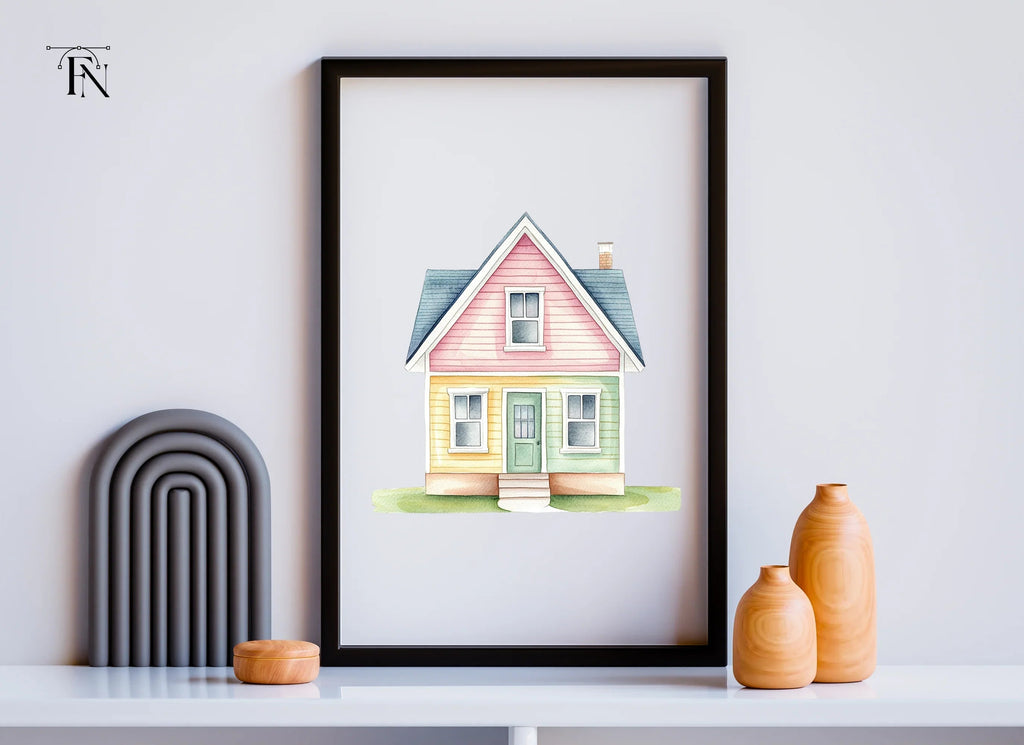 Charming Houses Clipart Bundle