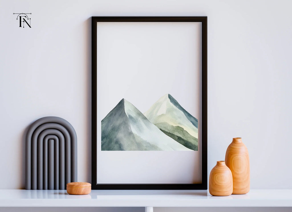 Mountain Landscape Clipart Bundle
