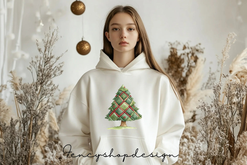 Charming Christmas Trees Clipart Bundle