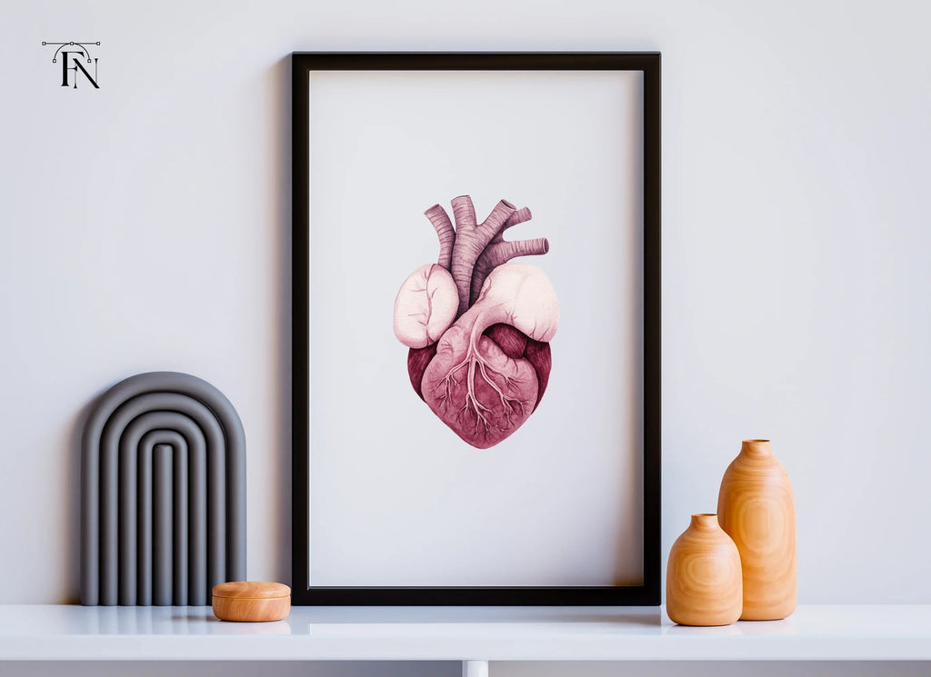 Realistic Human Heart Clipart Bundle