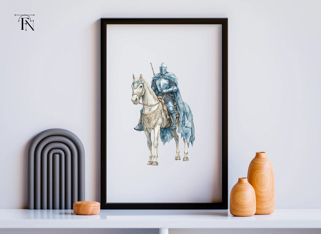 Knights on Horseback Clipart Bundle