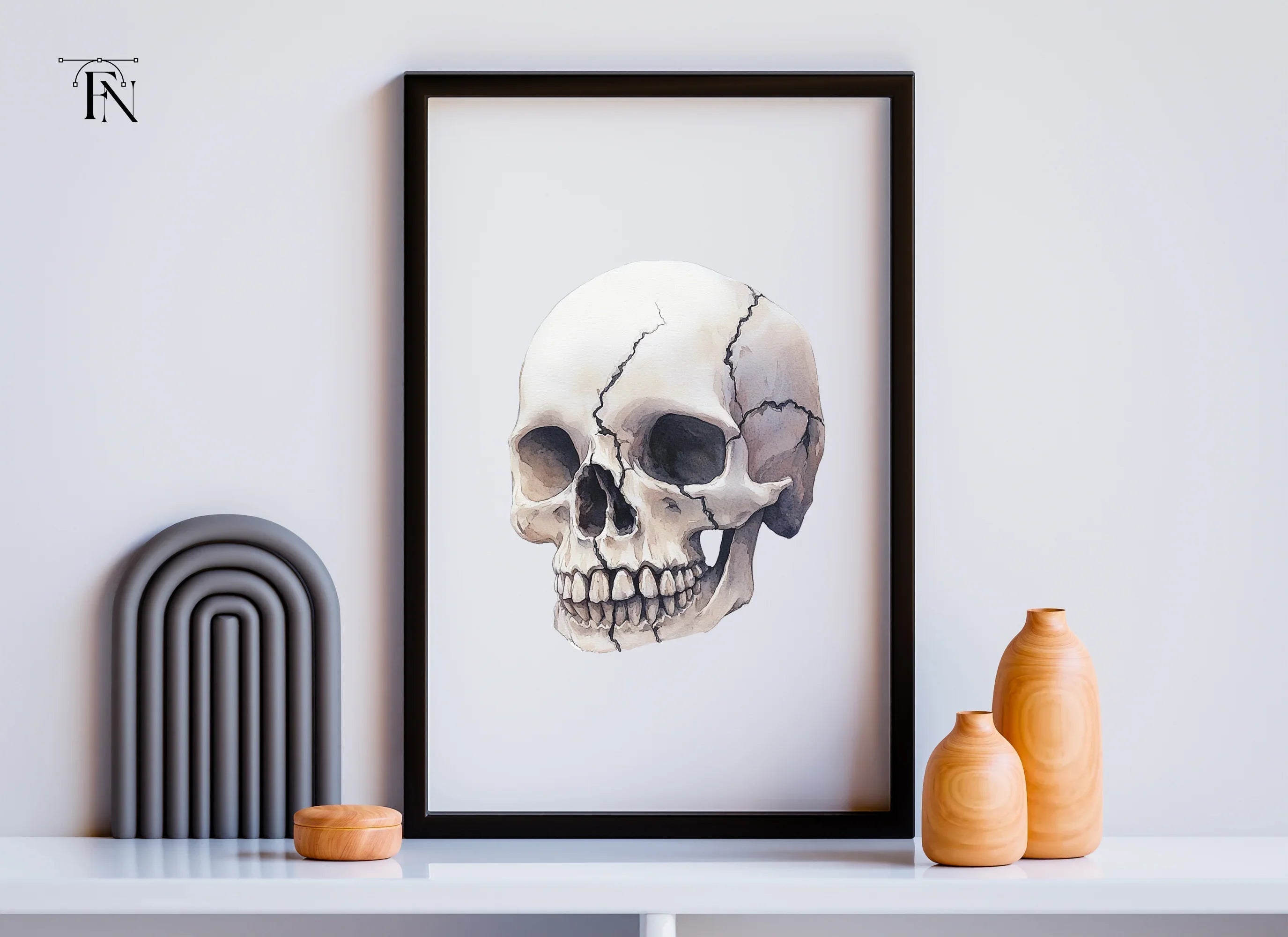 Skull Clipart Bundle