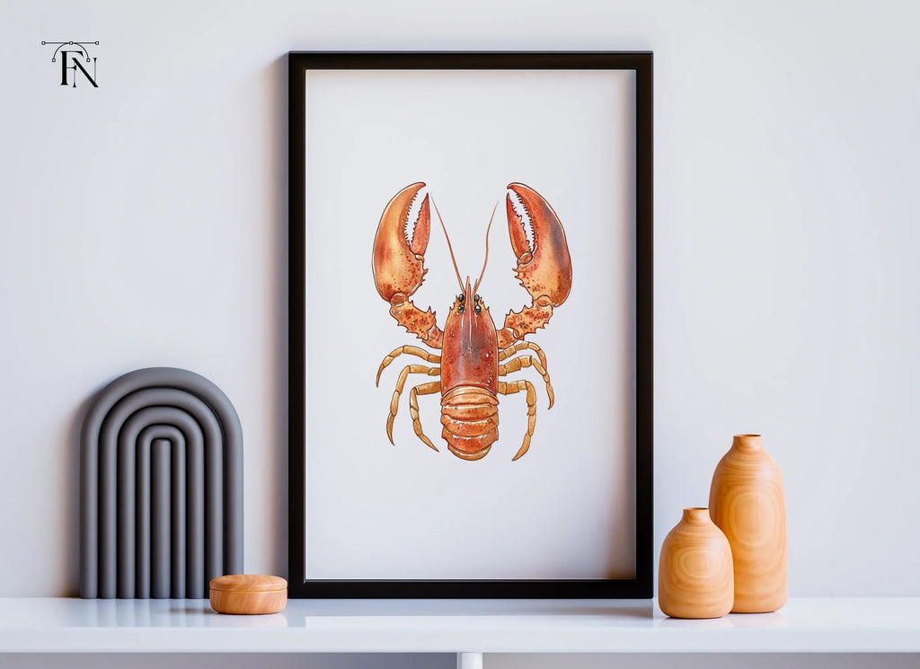 Detailed Lobster Clipart Bundle